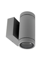 Nástěnná - IMPR 731214 Deko-Light nástěnné přisazené svítidlo - ShoreLine Pro kulaté Up+Down, 2x max. 7,5 W GU10, světlešedá - LIGHT IMPRESSIONS