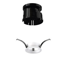 Kruhová - BPM 410002.01.RF.WH-WH Montážní rámeček ke svítidlu SASSY kulatý bílý - BPM