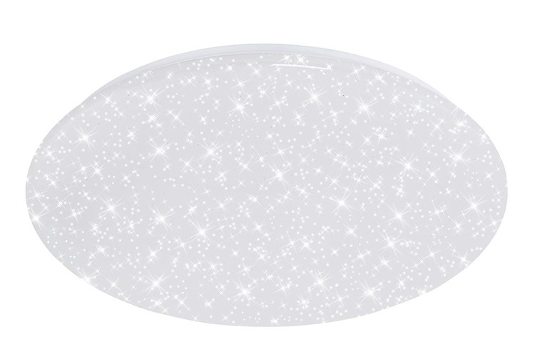 Kruhová - BRILO 3328-016 LED stropní svítidlo hvězdné nebe, CCT, noční světlo, dálkový ovladač, stmívatelné - BRILO - foto 1