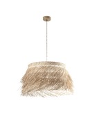 Dekorativní - FAN I-SAMOA-S60 Závěsné svítidlo Samoa (ratan) 1 x E27, max 60 W, IP20, pr. 70 x 178 cm - FANEUROPE