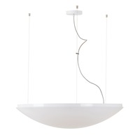 Kruhová - OS TIT66854 TITAN L5 závěsné plastové svítidlo bílá IP40 4000 K 150W LED - OSMONT
