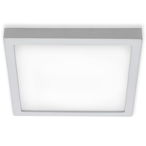 Hranatá - BRI 7142-414 LED stropní svítidlo, 30 cm, 21 W, matný chrom - BRILONER - foto 1