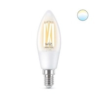 WiZ - PH 8718699787196 WiZ žárovka filament E14 C35 4,9W 470lm 2700-6500K, stmívatelná - PHILIPS (929002418901)