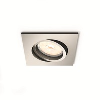Hranatá - PH 50401/17/PN Zapuštěné bodové podhledové svítidlo Philips Donegal 50401/17/PN matný chrom - PHILIPS (915005424201)
