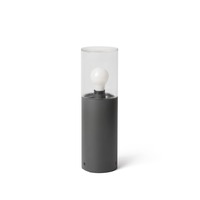 Sloupková - FARO 71746 KILA 400 sloupková lampa, tmavě šedá, transparentní - FARO