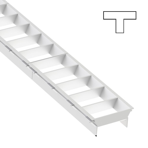 Liniové CLICK - SLC SLC9550 LED svítidlo Click mřížka T spojka bílá - TLG - foto 1