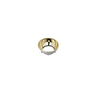 Stínidla, kryty, clony - FAN ENTITY-RING-ORO Příslušenství - zlatý kryt pro zapuštěné svítidlo Entity, 9 x 4,6 cm - FANEUROPE