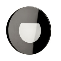 Pro zapuštěná svítidla - IMPR 930843 Deko-Light příslušenství - sklo-kryt mléčné kulaté černé pro Alwaid