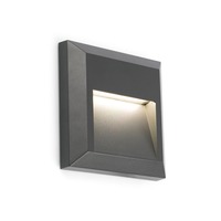 Nástěnná - FARO 70655 GRANT C nástěnná lampa, tmavě šedá - FARO