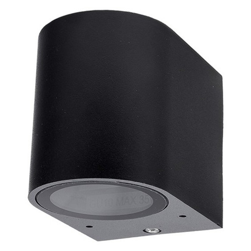 LED nástěnná svítidla Optonica - ZADNÍ SVÍTILNA HLINÍKOVÁ ČERNÁ BODY GU10 SOCKET - foto 1