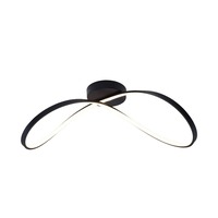 Dekorativní - ZUMA 003064-026634 19600C-BK ERDA stropní svítidlo černá - ZUMALINE