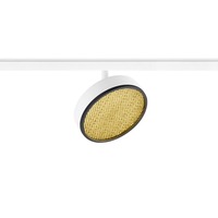 Lištové Magnetic SLV - LA 1009017 GRIP! FLAT 48V Spot svítidlo, DALI, kulaté, 2700/3000 K, 14, 5 W, bílé / černé - BIG WHITE (SLV)