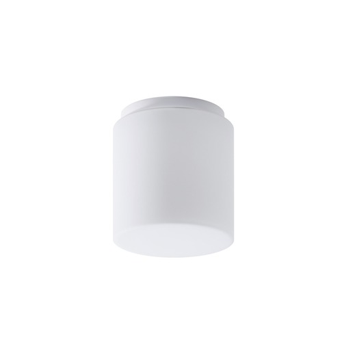 Kruhová - OS ALK52162 ALKOR 2 stropní/nástěnné skleněné svítidlo bílá IP44 60W E27 (původní kód OS 52162) - OSMONT - foto 1