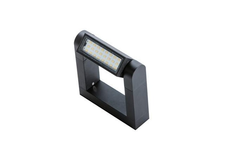 Nástěnná - AZZ AZ2132 LED Venkovní nástěnné svítidlo Azzardo Frame wall dark grey AZ2132 8W 800lm 3000K IP54 18,5cm tmavě šedé - AZZARDO - foto 1