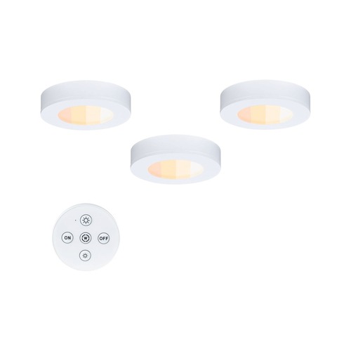 Přisazená - P 92127 LED podskříňkové svítidlo Batuno 3x2,1W 70mm 230/24V bílá - PAULMANN - foto 1
