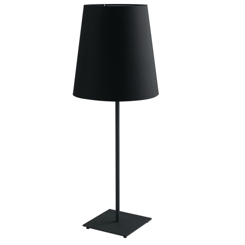 Stolní lampy dekorační - FAN I-ELVIS-L NER Stolní lampa Lume Elvis, černá, 1 x E27, 24 x 63,5 cm - FANEUROPE - foto 1