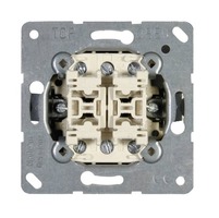 Vypínače a zásuvky - JU 509U AKCE - Vestavný dvojitý přepínač schodišťový - JUNG