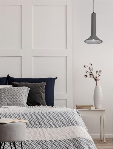 Kónická - NV 9540206 Závěsné svítidlo DYLAN šedý beton E14 1x5W 230V IP20 bez žárovky - NOVA LUCE - foto 1