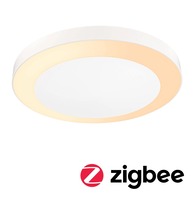 Přisazená - P 94527 LED stropní svítidlo Smart Home Zigbee Circula soumrakový senzor IP44 320mm CCT 14W - PAULMANN