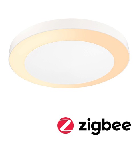 Přisazená - P 94527 LED stropní svítidlo Smart Home Zigbee Circula soumrakový senzor IP44 320mm CCT 14W - PAULMANN - foto 1