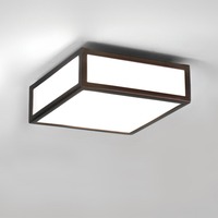 Hranatá - AST 1121056 Stropní svítidlo Mashiko 200 Square 60W E27 bronz - ASTRO Lighting