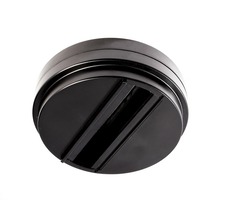 Lišty a příslušenství IVELA - IMPR 710047 Deko-Light kolejnicový systém 3-fázový 230V D Line vestavný-adaptér pro svítidla 230V černá RAL 9011  - LIGHT IMPRESSIONS