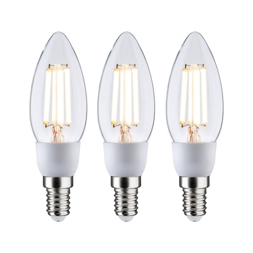 E14 - P 29133 Eco-Line Filament 230V LED svíčka E14 3x2,5W 3000K čirá - PAULMANN - foto 1