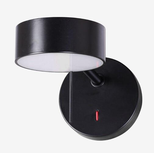 Bodová - LU O.150.K1.61 Nástěnné svítidlo OMNIA LED 1x 9,6W 3000K 810lm IP20 černá - LUCIS - foto 1