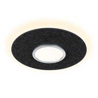 Kruhová - P 79990 LED stropní svítidlo 3-krokové-stmívatelné Tulga akustické 2700K 32,5W antracit - PAULMANN
