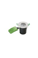Kruhová - FAN INC-DUPLEX-R85-BCO Vestavné svítidlo Duplex (bílé kovové) IP65, 1 x GU10, pr. 86 x 86.6 mm (výřez pr. 65–75 mm) - FANEUROPE