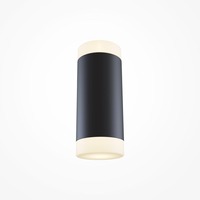 Dekorativní - M C027WL-L10B Nástěnné svítidlo KILT 3000K 10W teplá bílá 750lm černý hliník - MAYTONI