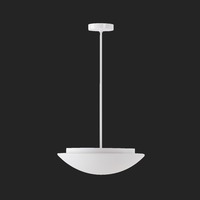 Kruhová - OS AUR60976 AURA P4 závěsné skleněné svítidlo bílá IP40 4000 K 20W LED DALI (původní kód OS 60976) - OSMONT