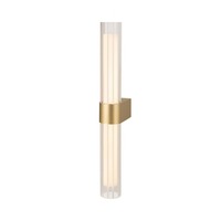 Podélná - LA 1007616 LYGANT double nástěnné přisazené svítidlo, 3000 K, 11 W, mosaz - BIG WHITE (SLV)