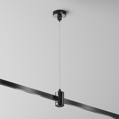 Lištové Magnetic Maytoni Flarity - M TRA157SW-S1-B Lankový závěs jednoduchý pro magnetickou lištu 24 V Flarity TRA157SW-S1-B - MAYTONI - foto 1