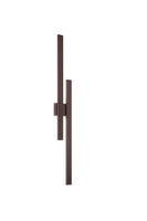 Nástěnná - FAN LED-HERCULES-140 Nástěnné svítidlo Hercules corten, hliník s PC difuzorem, 47 W, 6800 lm, CCT 2700/3500/4000 K, IP65, 60 x 175 x 1420 mm - FANEUROPE