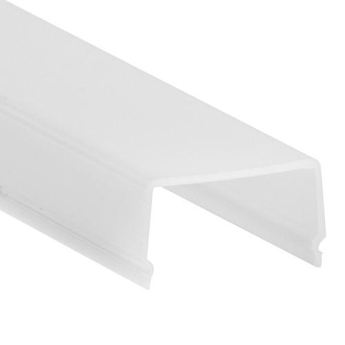 Plexi pro Al profily - SLC S41123 Kryt pro profil Pro B 2m hranatý opál - TLG - foto 1