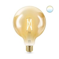 WiZ - PH 8718699786816 LED Žárovka WiZ Tunable White Filament Amber 8718699786816 E27 G125 6,7-50W 640lm 2000-5000K, stmívatelná - PHILIPS (929002418401)