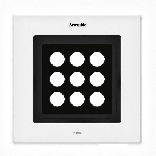 Zapuštěná - AR T42008ELPTW00 Ego Flat 220 downlight čtverec EL 3000K hliník IK10 - ARTEMIDE - foto 1