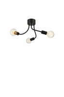 Dekorativní - MAR 107930 Medusa stropní svítidlo černé 3 lampy - Markslöjd
