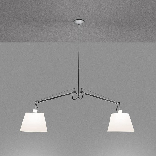 Dekorativní - AR 0630010A Tolomeo závěsné Basculante 2 Bracci - tělo lampy - ARTEMIDE - foto 1