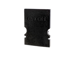 Krytky pro Al profily - IMPR 979102 Koncovka H-AU-02-08 černá 14 mm 2 ks - LIGHT IMPRESSIONS