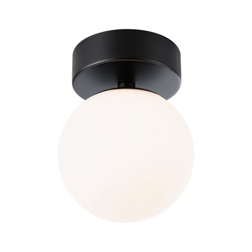 Kruhová - P 71071 Selection Bathroom LED stropní svítidlo Gove IP44 3000K 230V 5W černá mat/satén - PAULMANN - foto 1