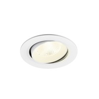 Kruhová - LA 1009859 NUMINOS® MOVE L Stropní vestavné svítidlo, 4000 K, 40°, IP20, kulaté, bílé - BIG WHITE (SLV)