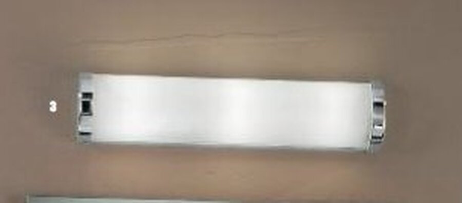 Dekorativní - OR SOFF 3-460/3 CHR Nástěnné svítidlo 3x40W G9 chrom/sklo, délka 41cm, krytí IP44 - ORION - foto 1