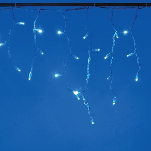 Venkovní krápníky - DLED ILN0305B DECOLED LED světelné krápníky, 3x0,5 m, modrá, 114 diod, IP44 - foto 1