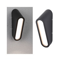 Nástěnná - P 94733 LED venkovní nástěnné svítidlo Cliff IP44 64x116mm 3000K 9,5W 230V antracit hliník - PAULMANN