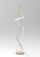 Stojací lampy - GT 3064-113 Stojací lampa Bandol 40W 4000lm 3000K béžová - GeeTi