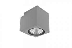 Nástěnná - IMPR 731202 Deko-Light nástěnné přisazené svítidlo - ShoreLine Pro hranaté 12W DIM 3000/4000K světlešedá