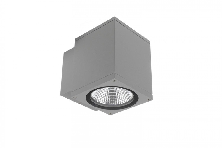 Nástěnná - IMPR 731202 Deko-Light nástěnné přisazené svítidlo - ShoreLine Pro hranaté 12W DIM 3000/4000K světlešedá - foto 1
