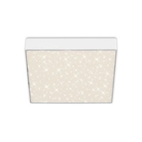 Hranatá - BRI 7077-416 LED stropní svítidlo hvězdné nebe, 21,2 cm, 16 W, bílé - BRILONER